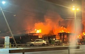 نخستین ویدیو از آتش‌سوزی بزرگ در تل‌آویو