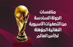 منافسات الجولة السادسة من التصفيات الآسيوية النهائية المؤهلة لكأس العالم