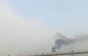 اليمن.. اندلاع حريق كبير في الشيخ عثمان بعدن