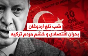 ویدئوگرافیک | شب تلخ اردوغان؛ بحران اقتصادی و خشم مردم ترکیه