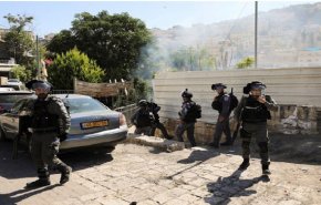 درگیری گسترده میان نظامیان صهیونیست و جوانان فلسطینی در قدس اشغالی