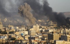 حمله هوایی ائتلاف متجاوز سعودی به پایتخت یمن