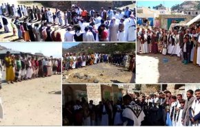 وقفات احتجاجية يمنية ضد العدوان الاميركي