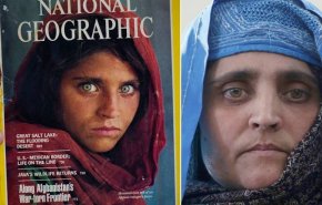 إجلاء فتاة غلاف 'ناشيونال جيوغرافيك' الأفغانية إلى إيطاليا