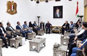 رئيس مجلس الشعب السوري يؤكد مواصلة تطوير علاقات التعاون مع إيران