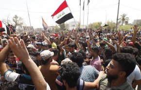 بالفيديو.. الآلاف يتظاهرون في بغداد احتجاجا على نتائج الانتخابات