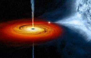 فيديو يوضح شراهة الثقب الأسود بافتراس النجوم