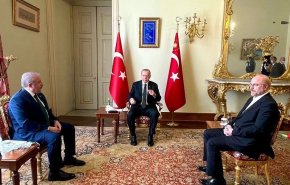 قاليباف يجتمع مع اردوغان على هامش اجتماع اتحاد البرلمانات في اسطنبول