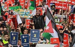 احتجاجات في الأردن ضد اتفاقية المياه - الكهرباء مع الإحتلال 
