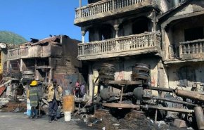ارتفاع ضحايا انفجار صهريج البنزين في هايتي الى75 قتيلًا