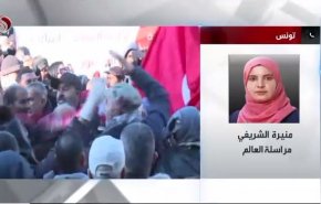 مراسلة العالم تتحدث عن اجواء الشارع التونسي في ذكرى ثورة 2011