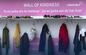 دیوار مهربانی؛ ایده‌ی انسان دوستانه ایرانی در قلب اروپا 