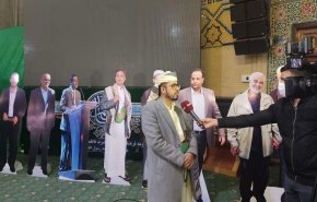 سفير اليمن في إيران يفتتح معرض الشهداء