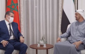 دیدار نخست وزیر مراکش با ولیعهد امارات