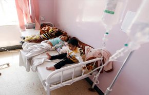 شاهد: التعنت السعودي يقتل مرضی القلب الاطفال في اليمن