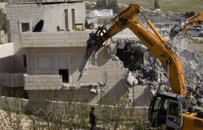رژیم صهیونیستی ۹۵۰ خانه فلسطینی‌ها را در سال جاری میلادی ویران کرد