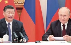شی خطاب به پوتین: دوستی چین و روسیه تقویت می‌شود