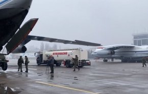 هبوط 9 طائرات روسية محملة بأفراد ومعدات عسكرية في مطار ألما آتا