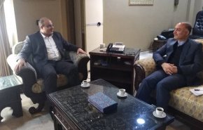 السفير الايراني يبحث مع وزير الاقتصاد السوري سبل تطوير التعاون