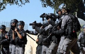 بازداشت 20 فلسطینی در حمله نظامیان صهیونیست به معترضان فلسطینی