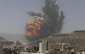 حمله ددمنشانه جنگنده های اماراتی سعودی به شهر صنعا 