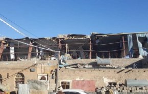 حمله جنگنده های ائتلاف متجاوز به خانه های شهروندان در صنعا