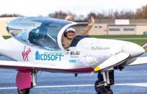 بلجيكية تسجل رقمًا قياسيًا لأصغر امرأة تطير بمفردها حول العالم