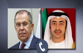 تأکید وزرای خارجه امارات و روسیه بر راهکار سیاسی در یمن