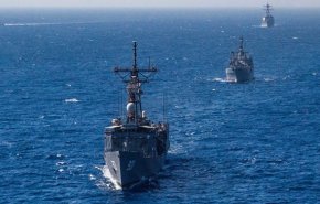 مشارکت نیروی دریایی رژیم اسرائیل در رزمایش دریایی آمریکا