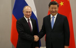 بدء المحادثات بين الرئيسين الروسي والصيني في بكين