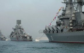 6 کشتی جنگی روسیه در بندر طرطوس سوریه پهلو گرفتند

