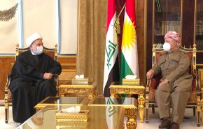 بارزاني وحمودي يبحثان آخر تطورات العملية السياسية في العراق