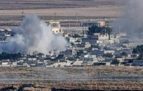 القوات التركية تقصف بالمدفعية قرية أبو راسين بريف الحسكة
