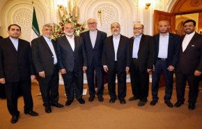 شرکت رهبران حماس در مراسم سالگرد پیروزی انقلاب در سفارت ایران در قطر
