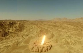 فیلم | شلیک و اصابت به هدف موشک «خیبرشکن»