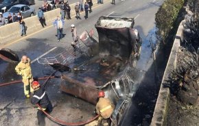 انفجار یک کامیون حامل سوخت، شمال بیروت را به لرزه درآورد