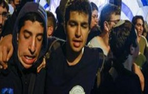 تظاهرة ضد بينيت أمام منزله 