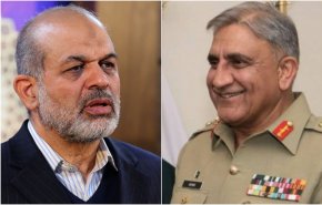 وزير الداخلية الايراني يلتقي قائد الجيش الباكستاني