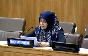 سفيرة ايران بالامم المتحدة: فرض الحظر على الشعب الايراني جريمة ضد الانسانية