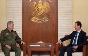 الرئيس السوري يستقبل وزير الدفاع الروسي سيرغي شويغو