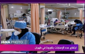 ارتفاع عدد الإصابات بكورونا في طهران