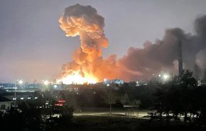 الجزیره از انفجارهای شدید در خارکیف خبر داد