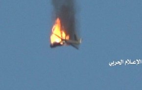 پدافند هوایی یمن پهپاد جاسوسی آمریکایی را در استان حجه هدف قرارداد