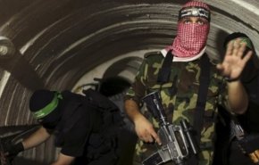 رونمایی از تونل هجومی مقاومت فلسطین