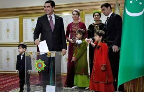 پسر رئیس‌جمهور ترکمنستان در رای‌گیری زودهنگام پیروز شد/ بردی‌محمداف جانشین پدرش می شود