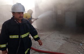 بالصور.. اندلاع حريق بمستشفى الاطفال في بابل جنوب بغداد