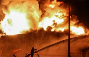 مهار آتش‌سوزی یک واحد پتروشیمی در ماهشهر