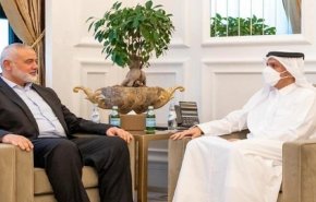 «هنیه» با وزیر خارجه قطر دیدار کرد
