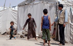آتش سوزی در یک اردوگاه آوارگان یمنی هفت قربانی برجا گذاشت