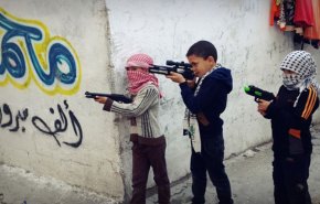 شاهد.. أطفال غزة يلعبون 